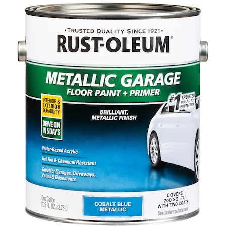 Rust-Oleum 1 gal Metallic Finish, Cobalt Blue 349354